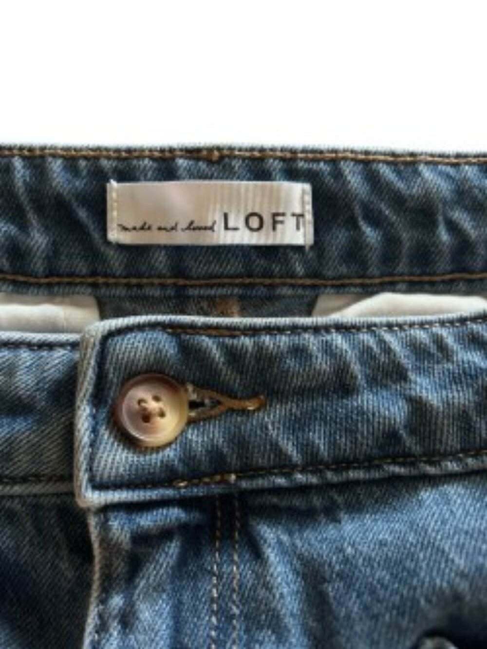 Loft The Palmer Wide Leg Jeans 30 - Picture 3 of 5